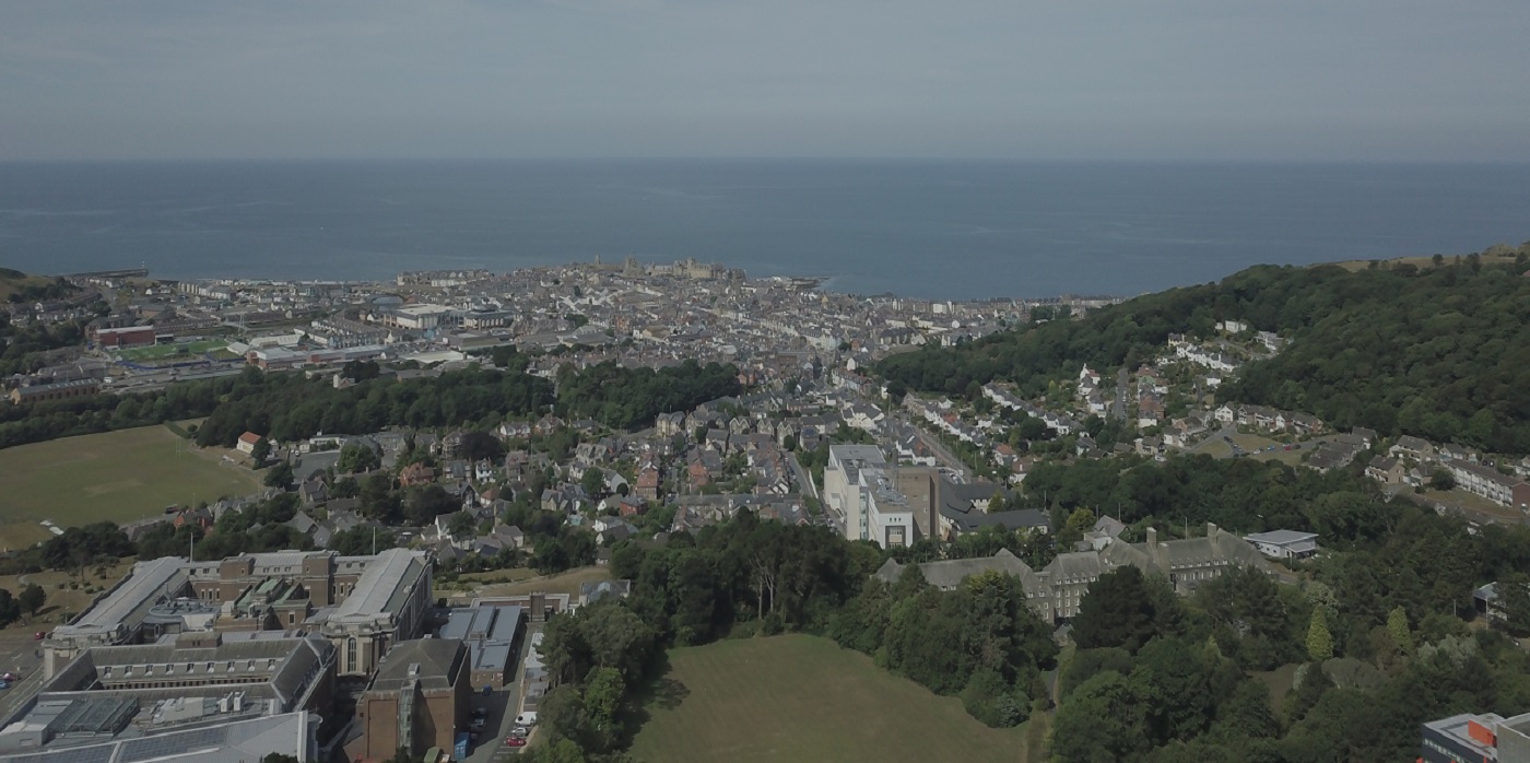 View from Arts Centre Wales